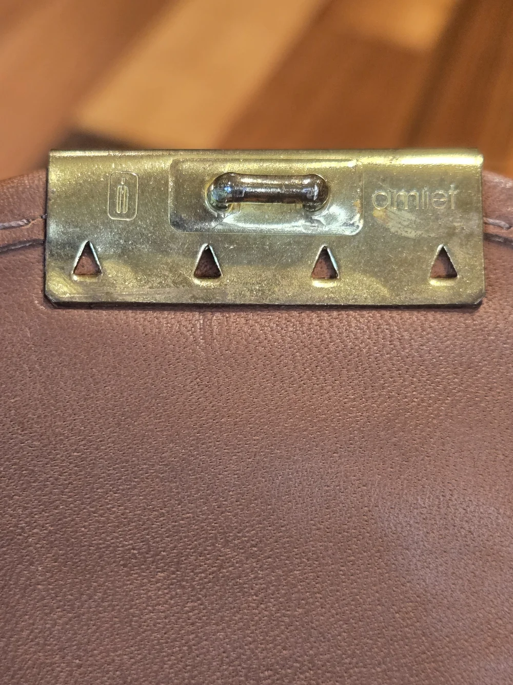 Mipelle Leather Briefcase 16.5